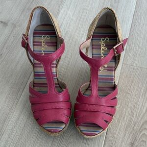 Splendid Women's Pink Espadrille Sandals